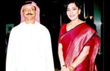His Excellency Sultan Ahmed Bin Sulayem, Chairman Dubai World and Ms.Poonam Datta